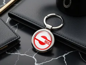 Sparco Dog Key Chain Cute Durable Metal Build